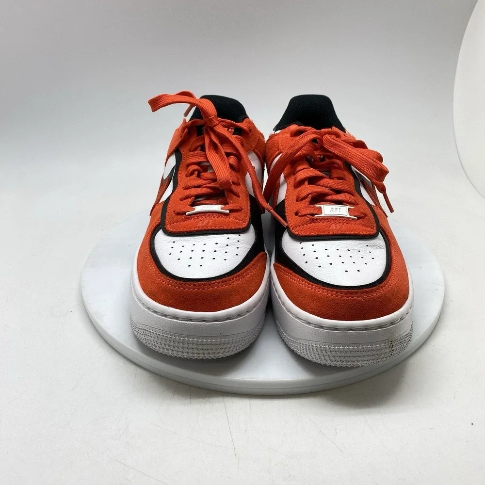 Nike Air Force 1‎ Shadow Sneakers Womens 8 Rush Orange Low Top Shoes DQ8586-800